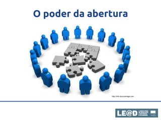 O poder da abertura




               http://info.docuvantage.com
 
