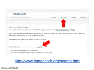 Search CC
http://www.imagecodr.org/search.html
http://goo.gl/nFZ3oR
 