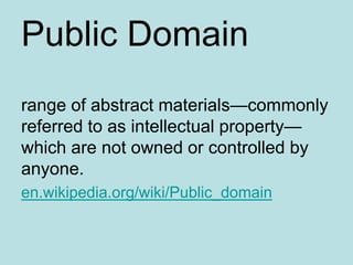 Creative Commons: A primer Slide 12