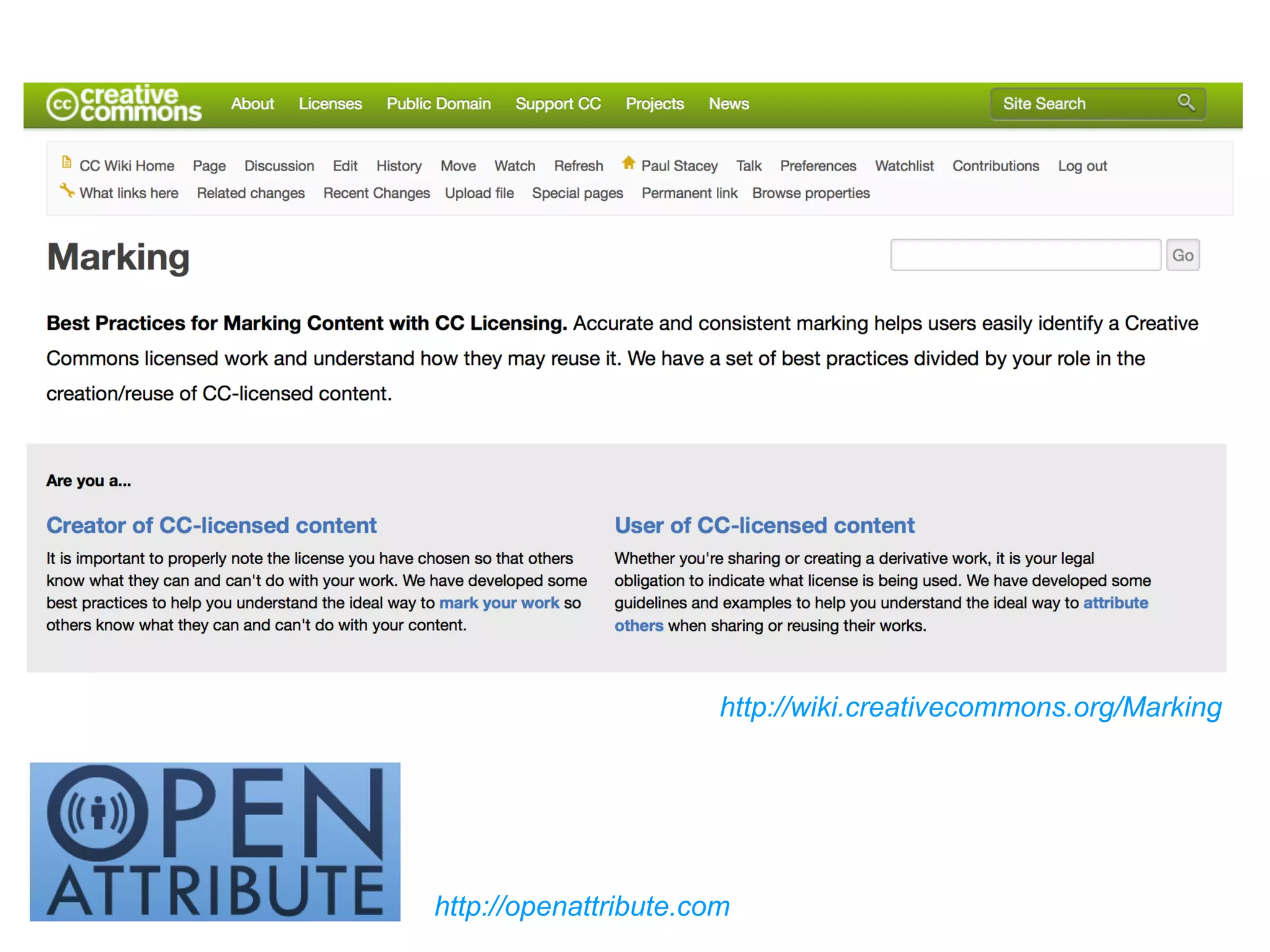http://wiki.creativecommons.org/Marking
http://openattribute.com
 