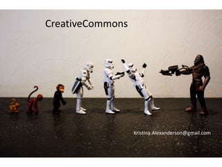 CreativeCommons A Theory of Evolution (of the Stormtrooper) by Stéfan CC (by, nc, sa) Kristina.Alexanderson@gmail.com 