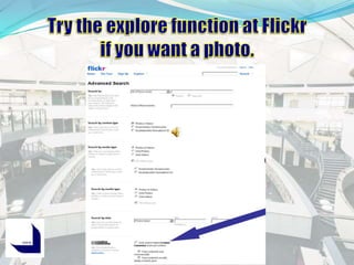 Try the explore function at Flickrif you want a photo.