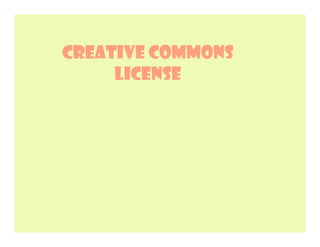 Creative Commons
     License
 