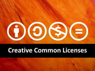 Creative Common Licenses
 