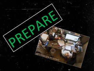 EE UU, 2014 Studio Desks: Xinyu Liu by Juhan Sonin ,is under CC BY
https://www.flickr.com/photos/38869431@N00/15924189241
PREPARE
PREPARE
 