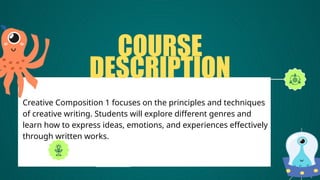 Creative Composition Course: Mastering Literary and Creative Writing ...