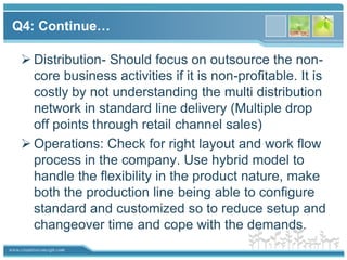 Product line started scheduling regularly due to increased standard line demandCase Overview:Due to its High sale & profit priority is given to custom furniture