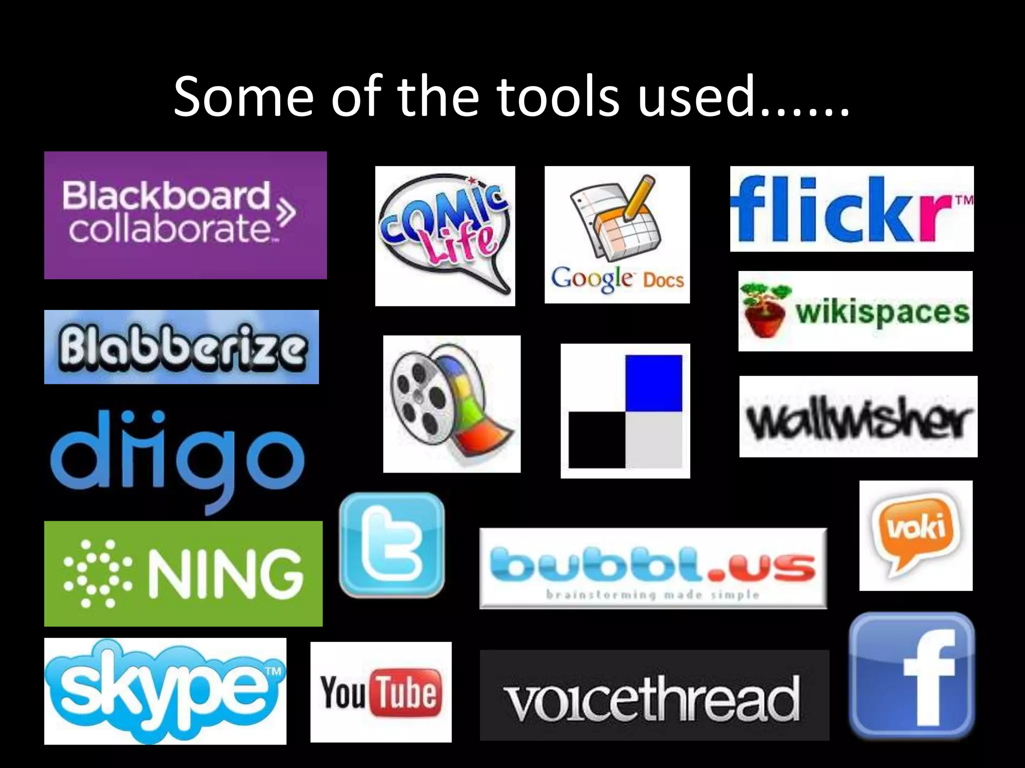 Some of the tools used......
 