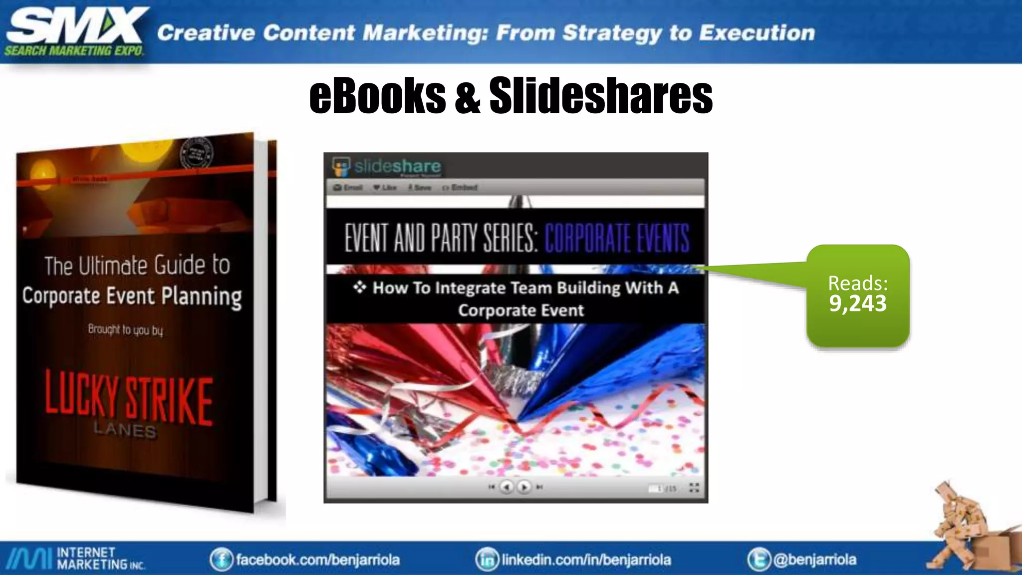 eBooks & Slideshares
Reads:
9,243
 