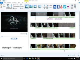 Making of “The Room”
 