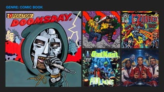 GENRE: COMIC BOOK
 