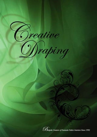 Creative Draping Leaflet