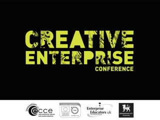 Creative enterprise conference slide show