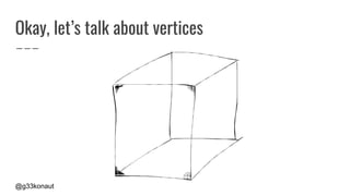 @g33konaut
Okay, let’s talk about vertices
 