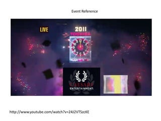 Event Reference




http://www.youtube.com/watch?v=24J2VTSzcKE
 