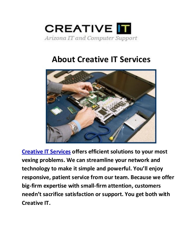Creative IT Services Laptop Repair Mesa