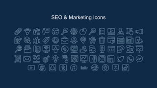 SEO & Marketing Icons
 