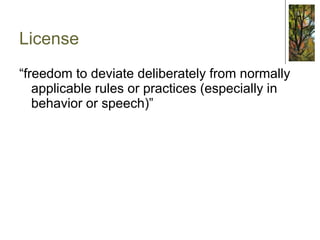 Expands sense of self (through self-forgetfulness) 