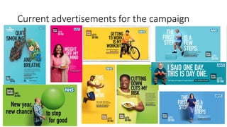 Current advertisements for the campaign
 