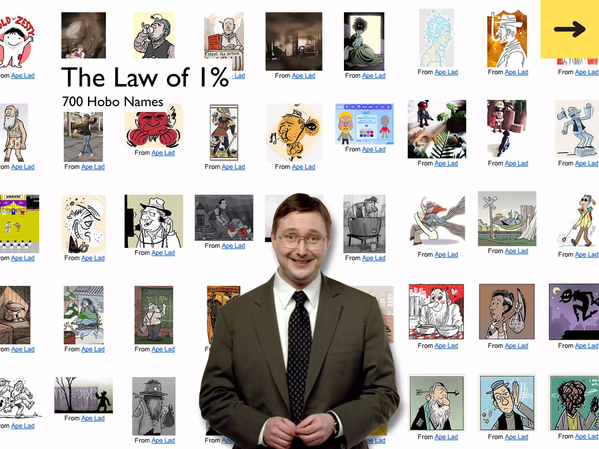 The Law of 1%
700 Hobo Names




                 jasontheod
                     or.com
 