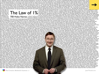 #1: Stewbuilder Dennis #2: Cholly the Yegg #3: Holden the Expert Dreamtwister #4: The Rza #5: Jack Skunk #6: Jack Skunk Fi...