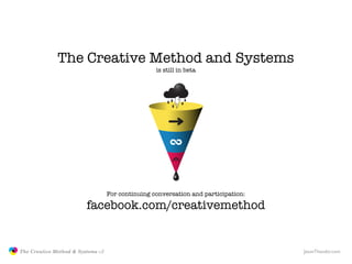 The Creative Method and Systems
                                                                  is still in beta




   ...