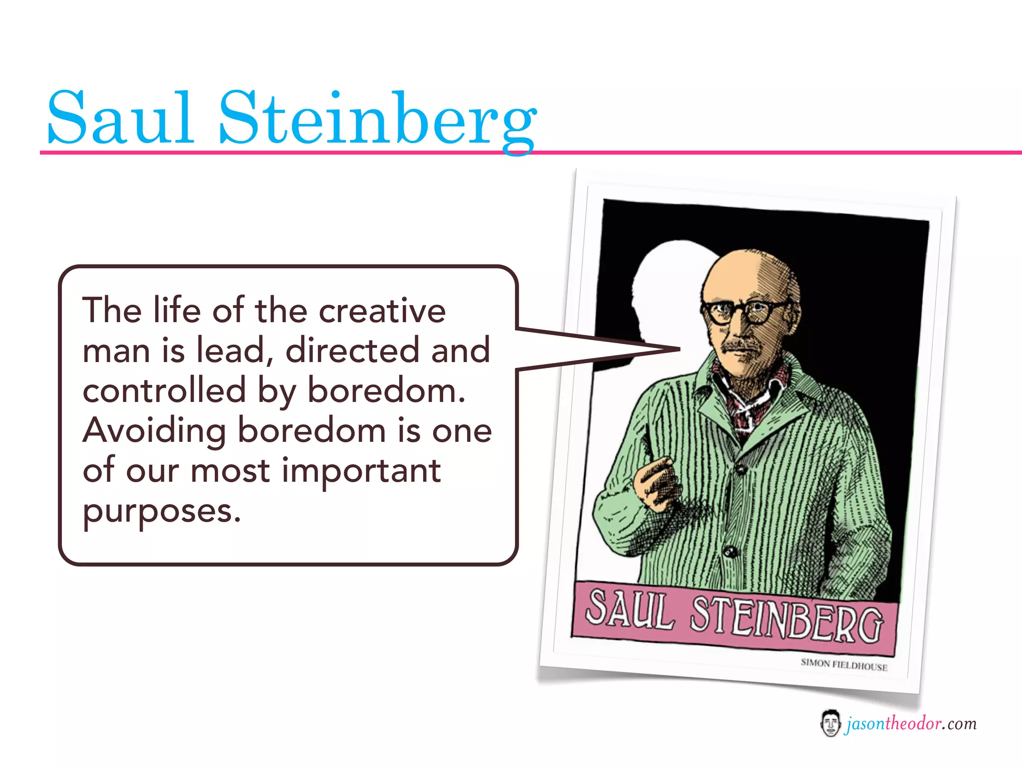 Jason Theodor's Creative Method and Systems