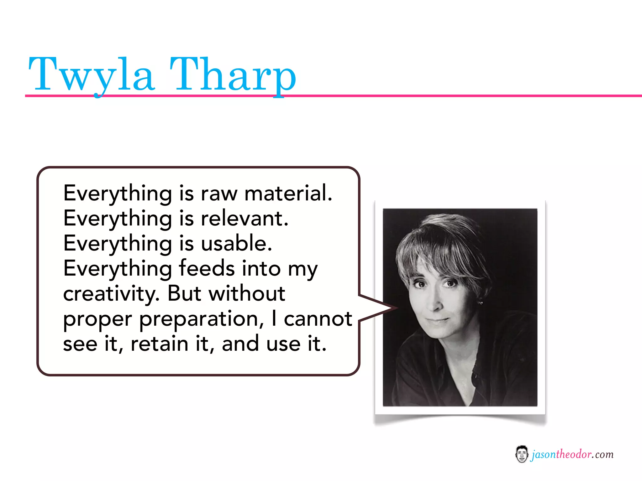 Jason Theodor's Creative Method and Systems