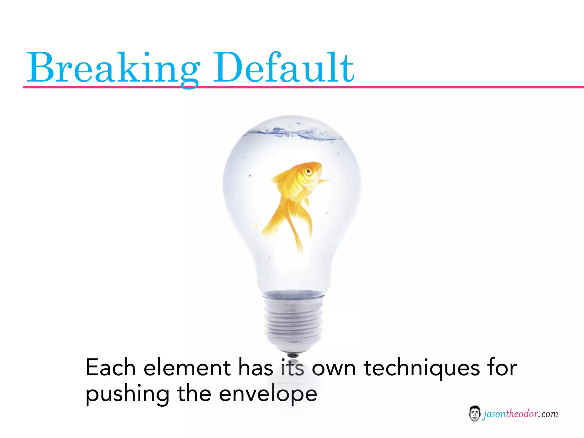 Jason Theodor's Creative Method and Systems