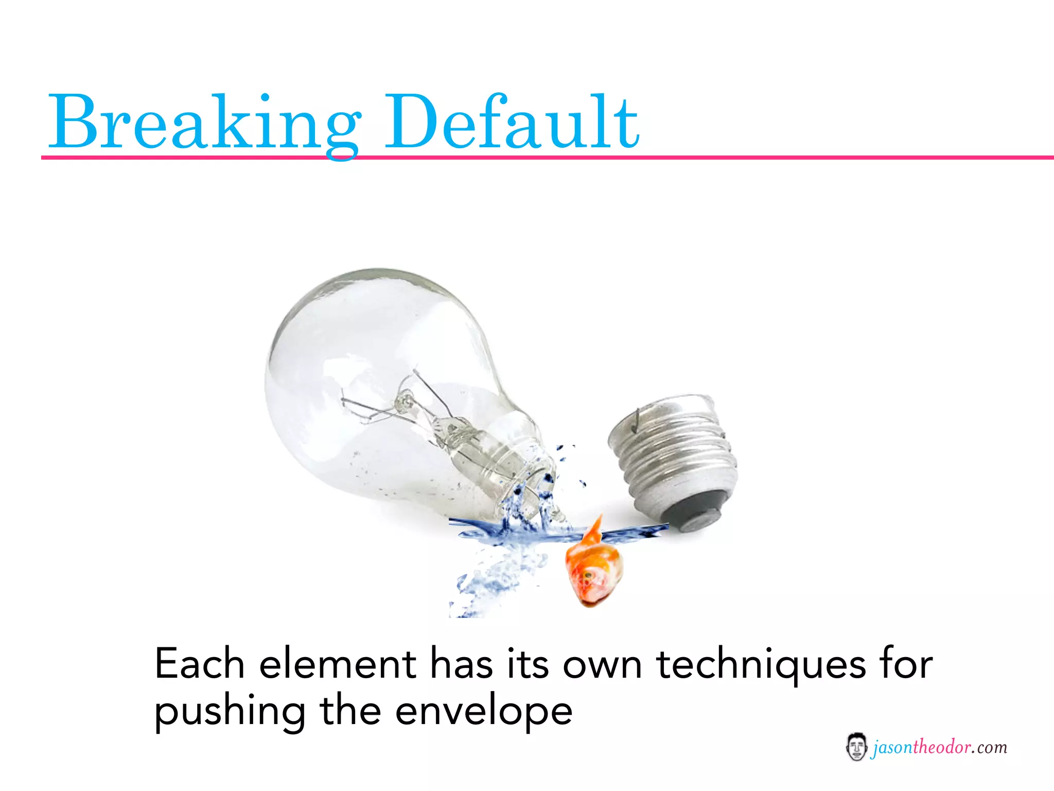 Jason Theodor's Creative Method and Systems