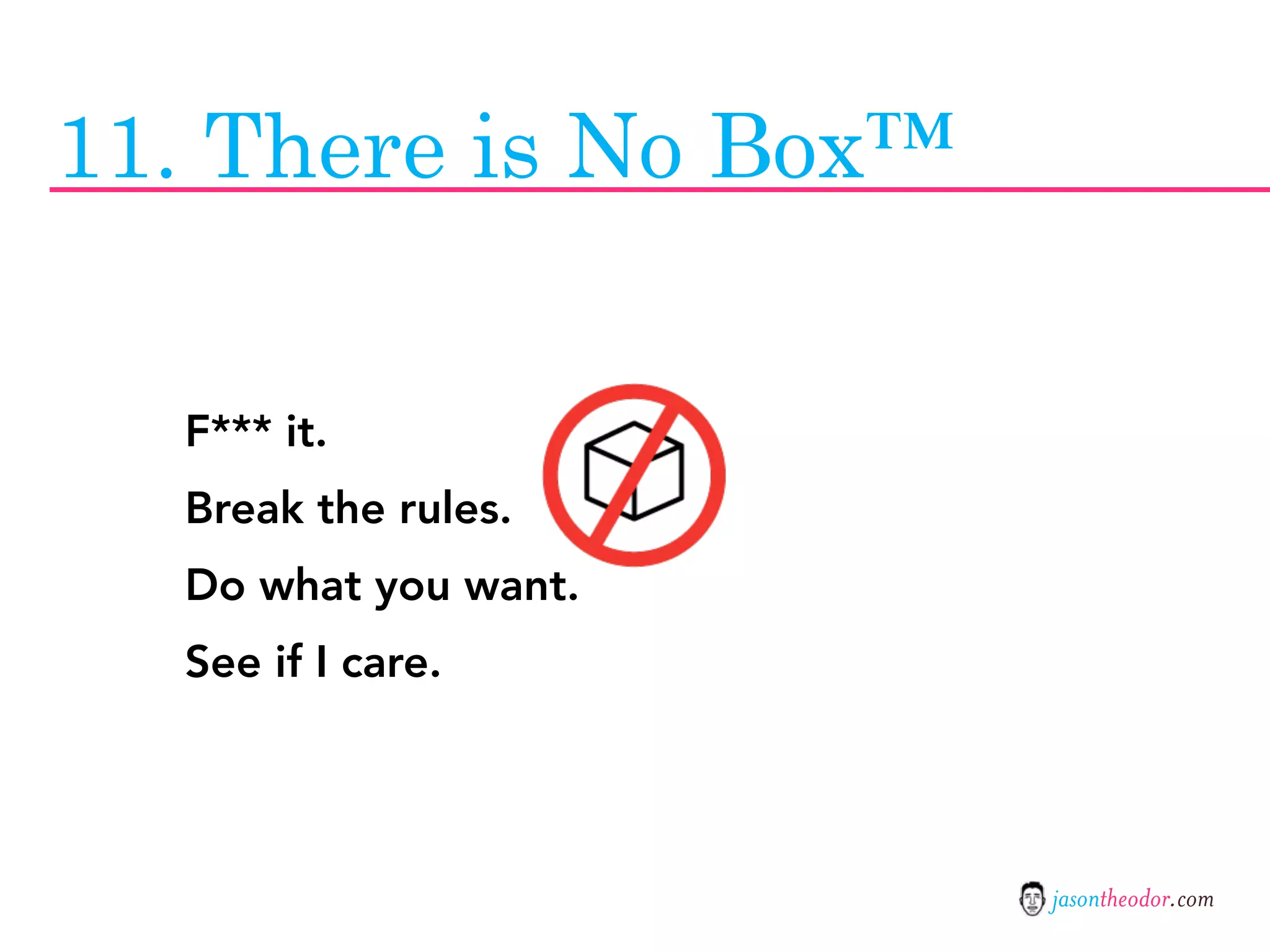 Jason Theodor's Creative Method and Systems