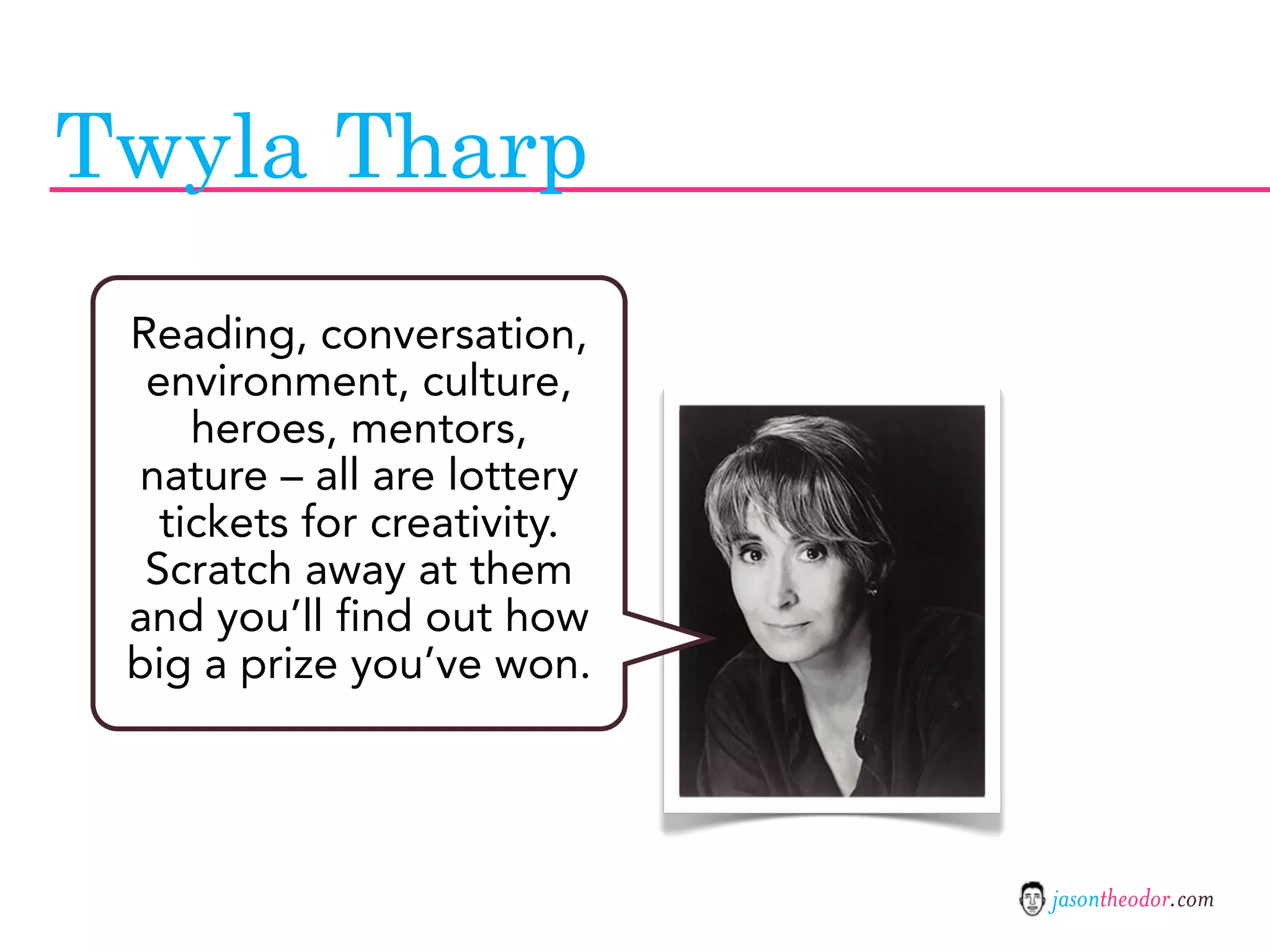 Jason Theodor's Creative Method and Systems