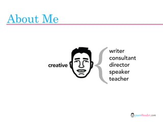 About Me



                 {
                     writer
                     consultant
      creative       director
 ...
