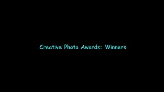 Creative Photo Awards: Winners