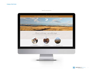 12
Category: Real Estate
Website development
 