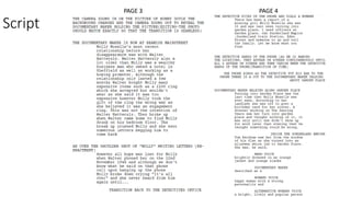 Script
PAGE 3 PAGE 4
 