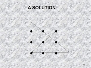 11 
A SOLUTION 
 