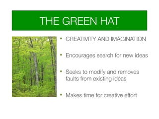 Creative Problem Solving - Six Thinking Hats and Other Tools by CTR | PDF