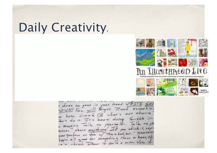 Creative process in adv mail