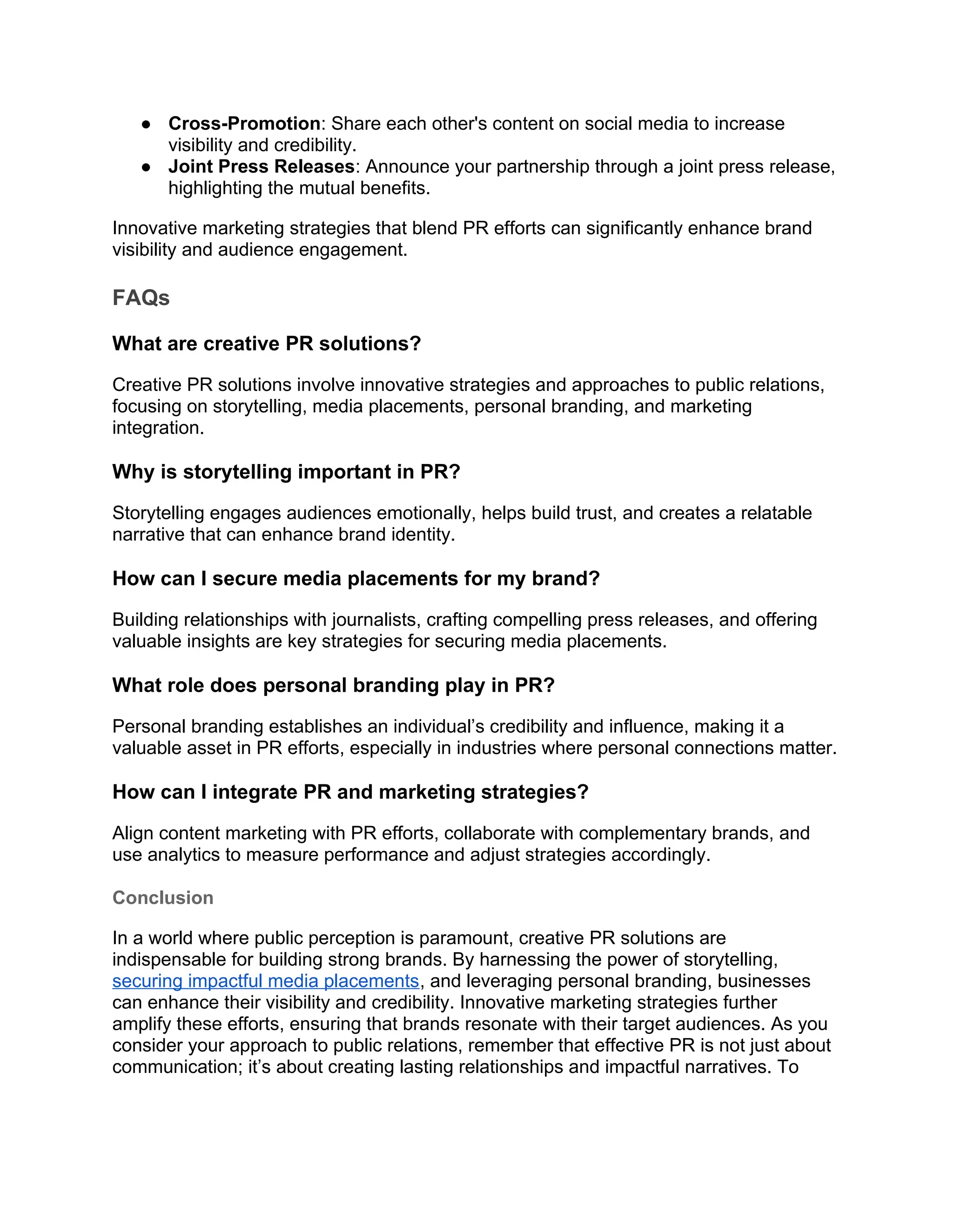 Creative PR Solutions for Building Strong Brands with Impact Authority.docx