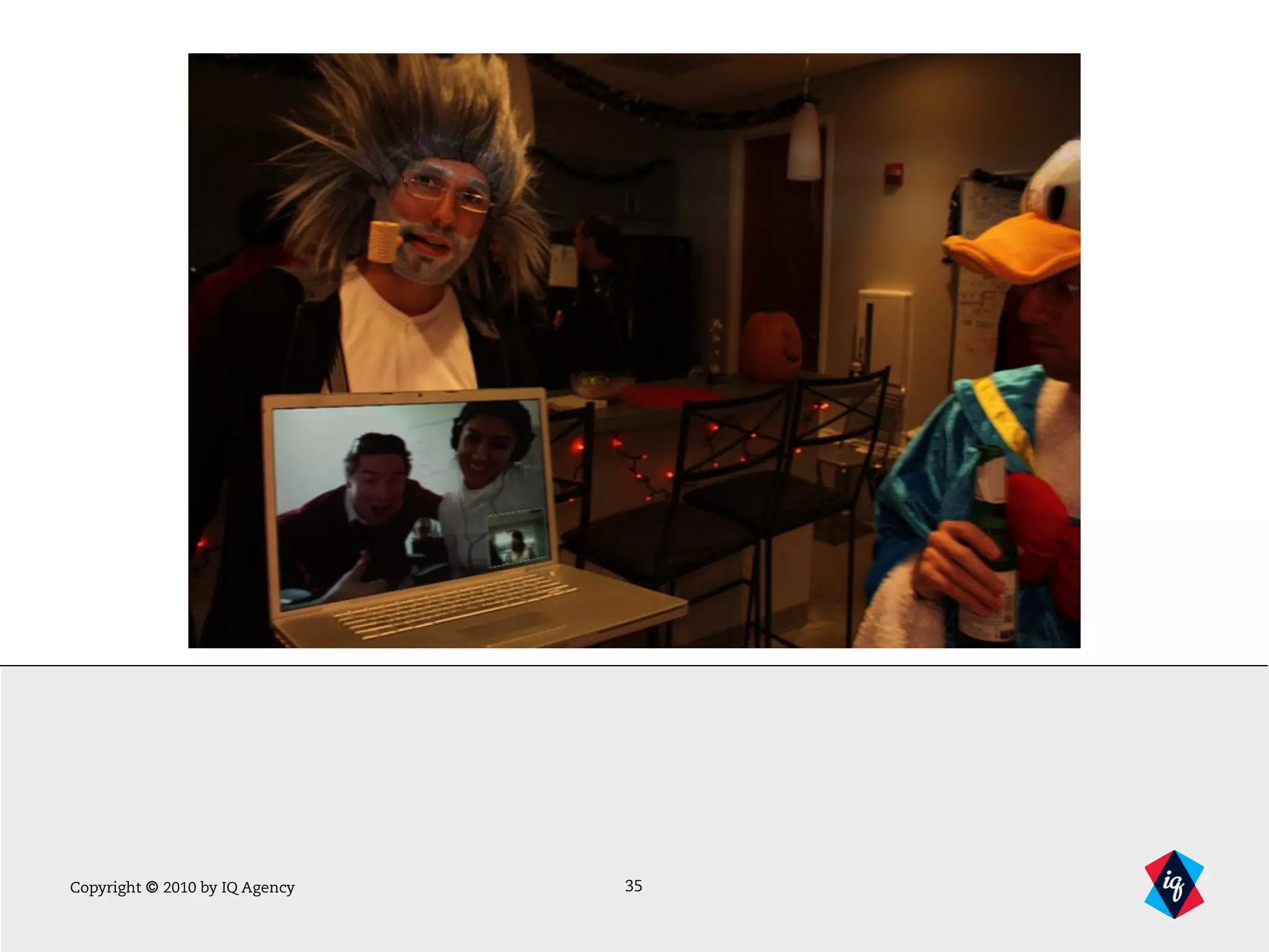 Copyright © 2010 by IQ Agency 35
 