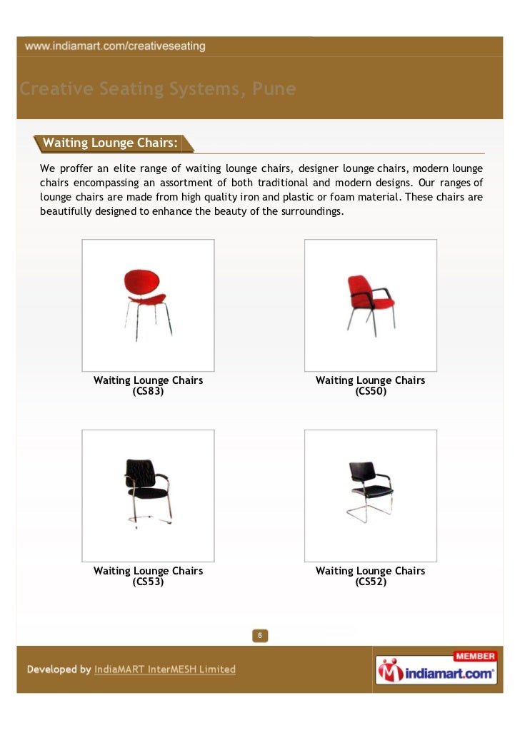 Creative Seating Systems, Pune, Modern Office Chair