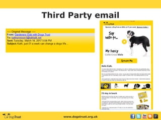 www.dogstrust.org.uk
Third Party email
 