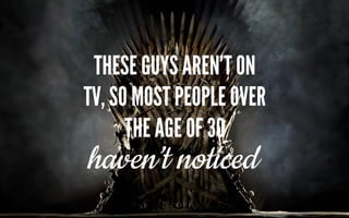 The Influence of Influence @tombrandy & @imjustmike
BUT
ONLY 3.1 WATCH
ON CATCH UP…
 