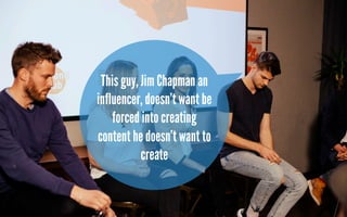 This chap, Rick Edwards, a
broadcaster, thinks
influencers have an
obligation to get young
people to vote
 