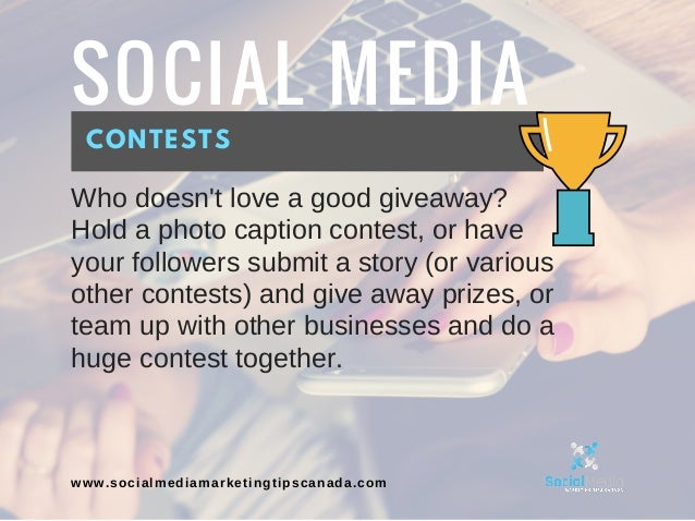 creative social media post ideas prize giveaway ideas