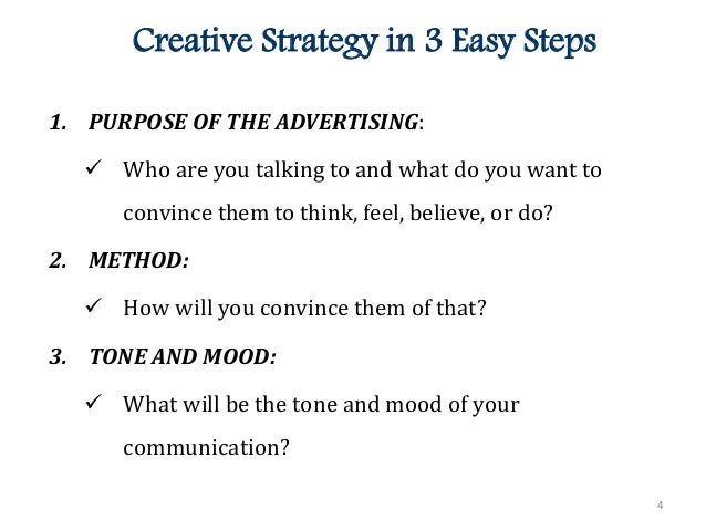 Creative Strategy Template | HQ Template Documents