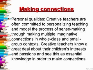 Creative teacher | PPT