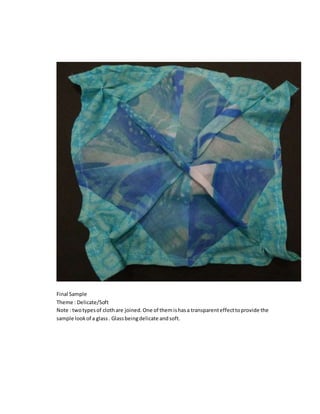 Creative textiles | DOCX