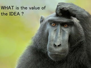 WHAT is the value of
the IDEA ?
 